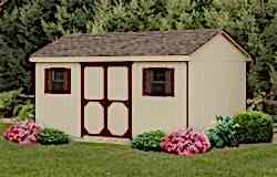 10x16 A-frame Shed