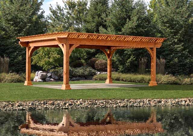 16x22 Kingston Pergola