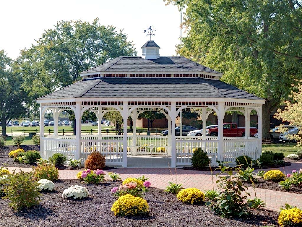 20x28 Oval Vinyl Gazebo