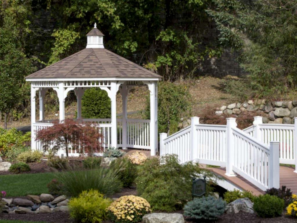 Photo Gazebo - 12 Vinyl Octagon (2)