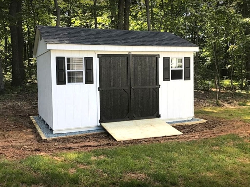 10x14 white aframe