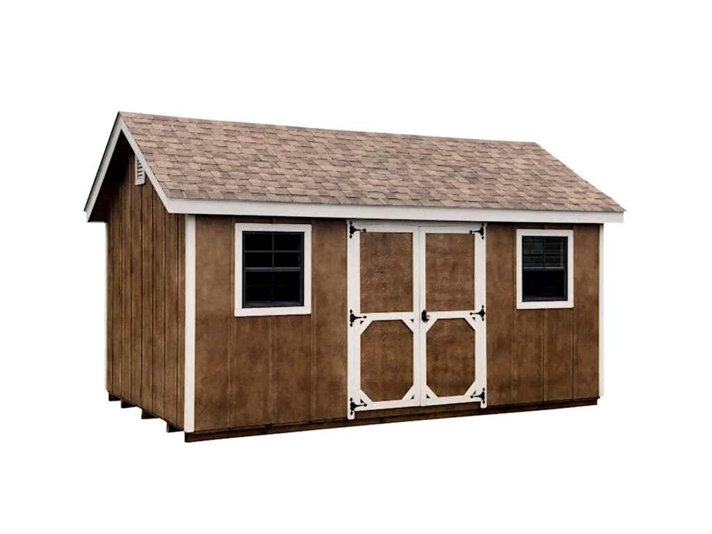 10x16 LP B_B Chestnut with Sandstone Trim