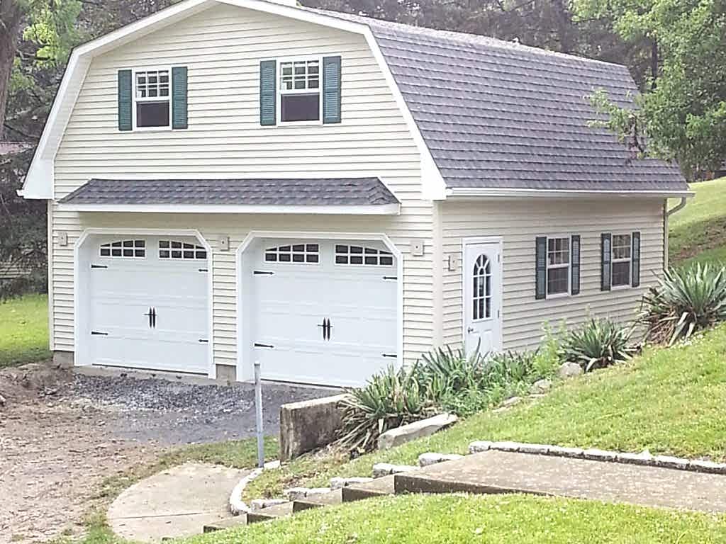 24x24 2-Story Gambrel (Built on Site)