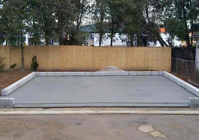 Rich Gaunella 24x24 Concrete Foundation in Havertown PA