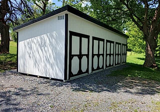 12x20 5-Unit Self Storage Building