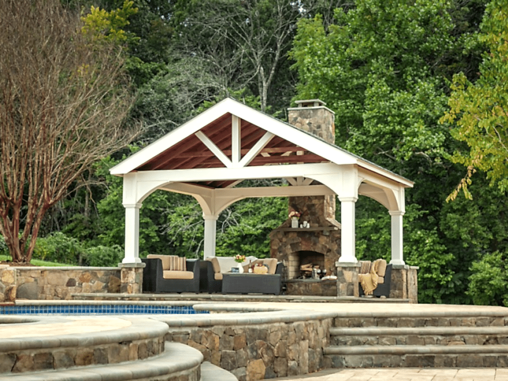 16' x 14' A-frame Pavilion
