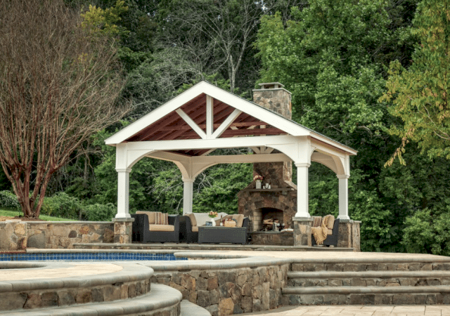 16' x 14' A-frame Pavilion