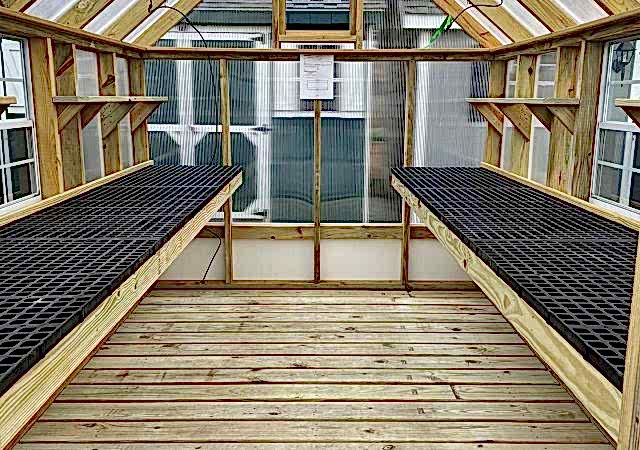 Greenhouse with Floor