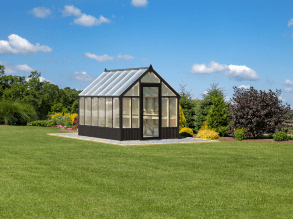 8x12 Black Greenhouse