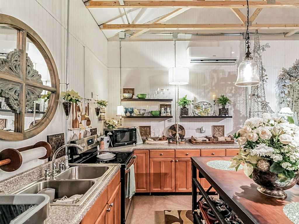 Traditional Built On-Site Garage
