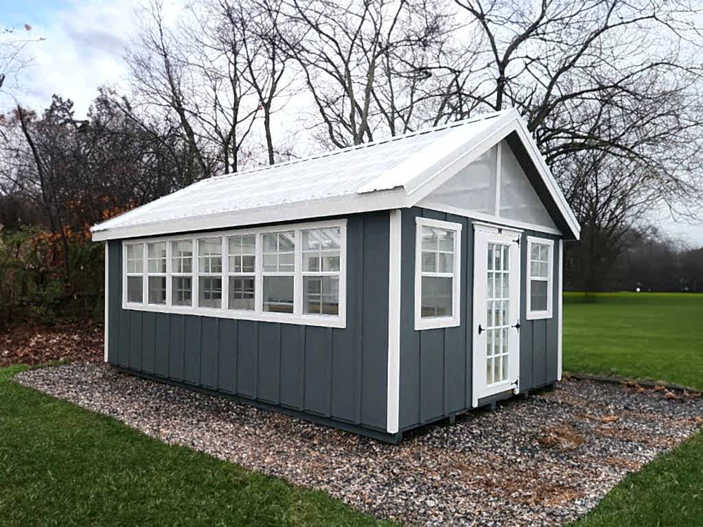 Garden Greenhouse Exterior 2 Angle 1
