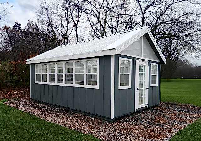 Garden Greenhouse Exterior 2 Angle 1