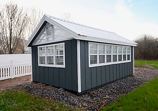 Garden Greenhouse Exterior 2 Angle 2