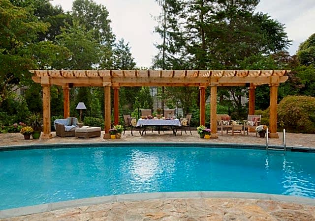 10x32 Cedar Artisan Pergola