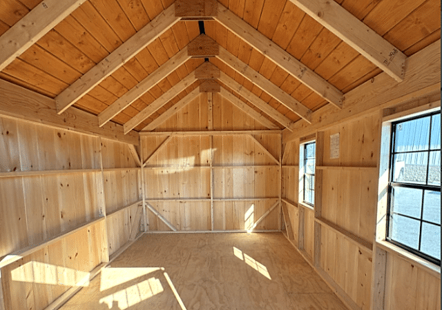 Timber Frame Interior