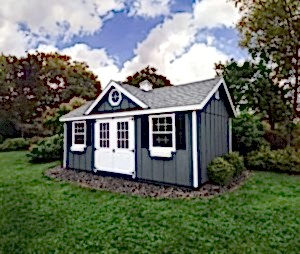 10x16 A-frame Shed