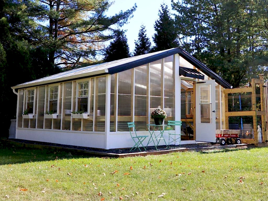 Double Wide Greenhouse - Braca