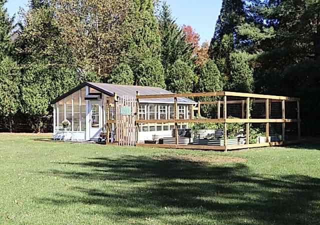 Double Wide Greenhouse - Braca2