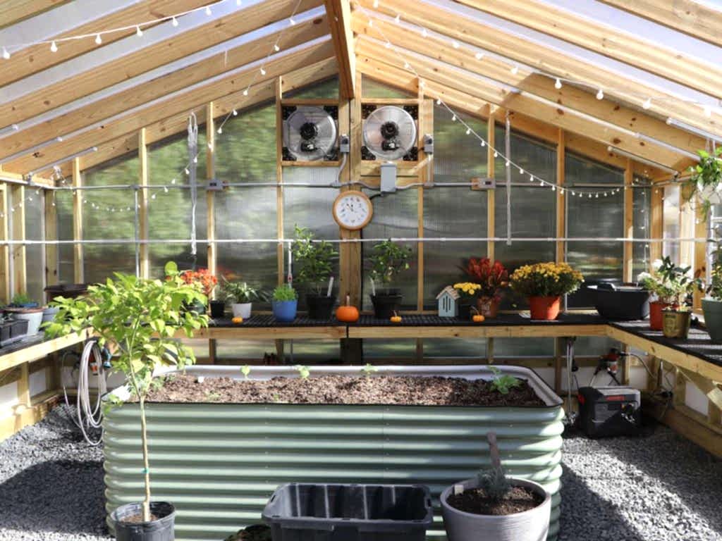 Double Wide Greenhouse - Braca23