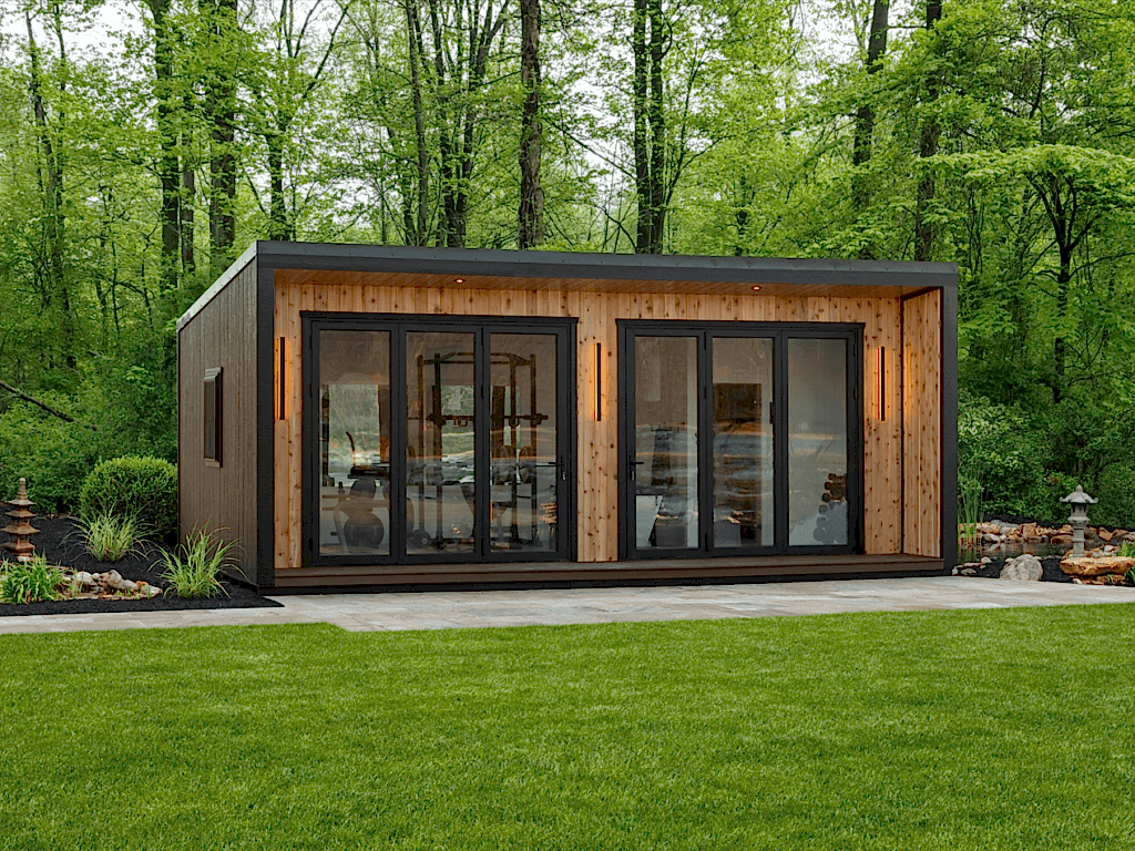 15' x 24' Home Gym Shed