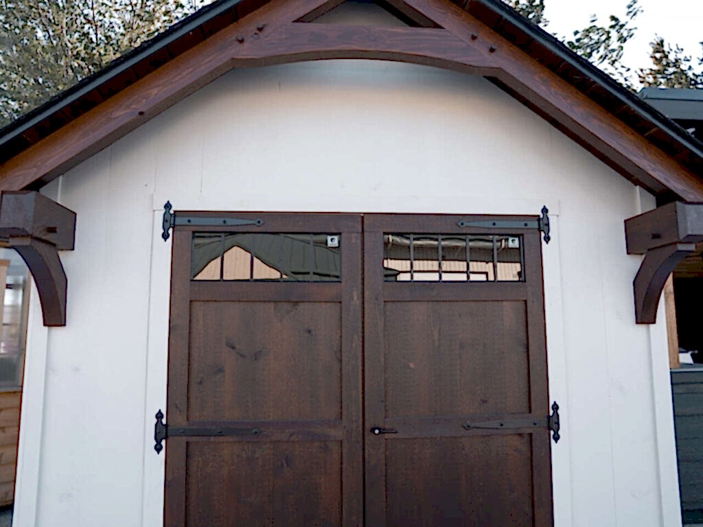 timber frame shed