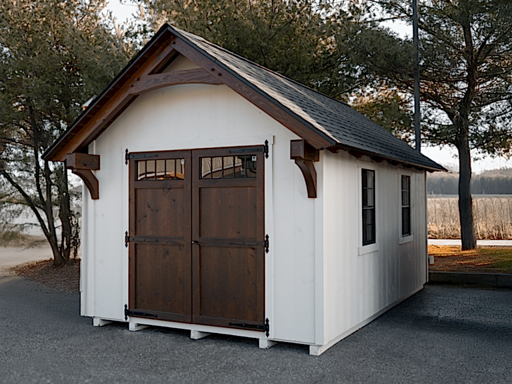 timber frame shed