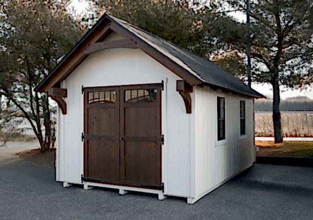 timber frame shed