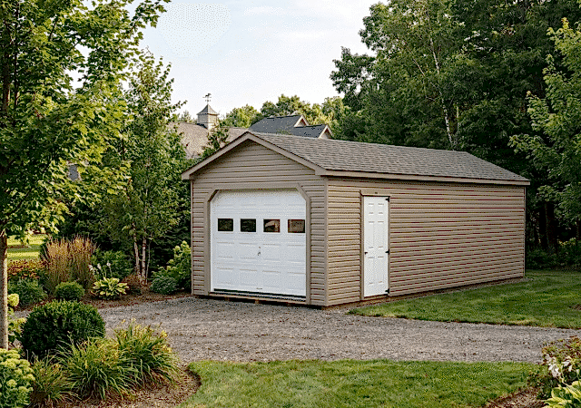 12' x 30' A-frame Garage with 8' walls and 4 pitch roof Matt Weiss