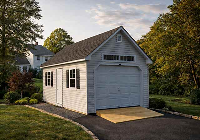 Garden A-frame Elite_7 with ramp