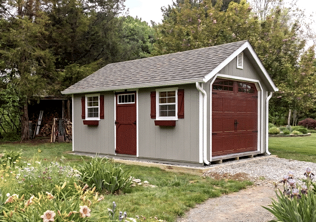 12' x 20' Garden A-frame Garage - Mark Zook