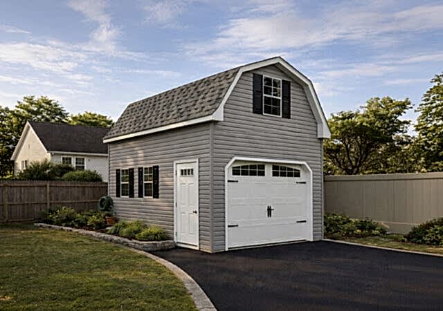 2-Story Single Gambrel Garage_10
