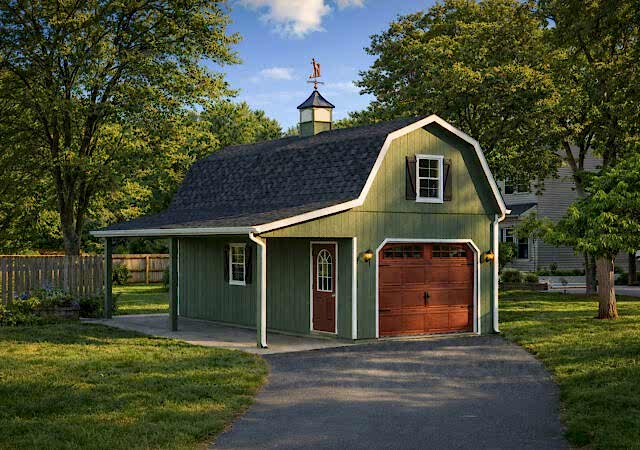 2-Story Single Gambrel Garage_2