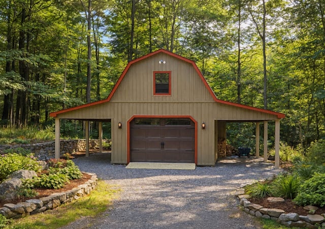 2-Story Single Gambrel Garage_4