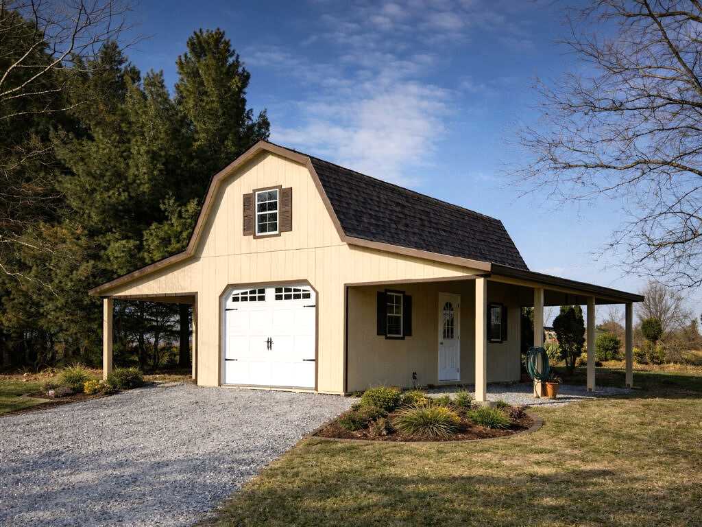 2-Story Single Gambrel Garage_9