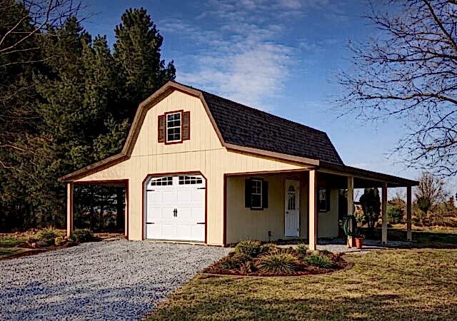 2-Story Single Gambrel Garage_9