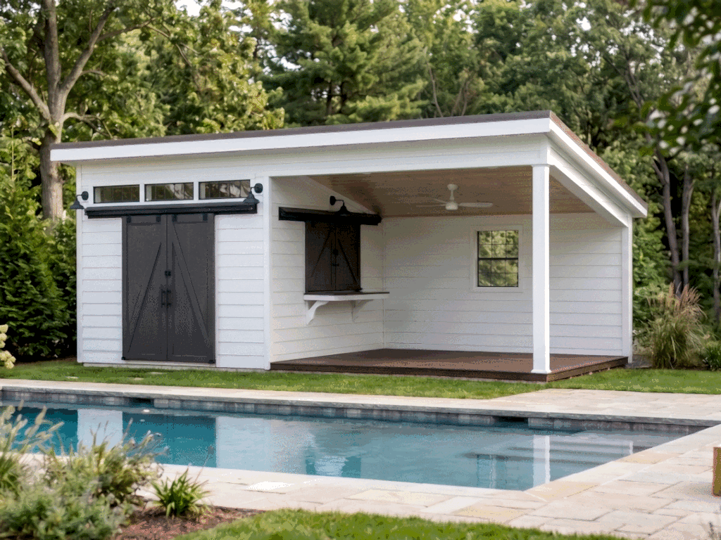 Lux Loung villa white