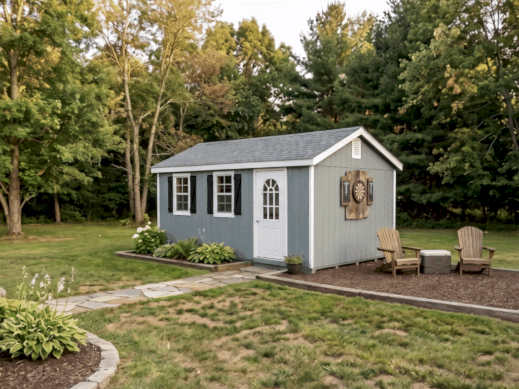 12' x 24' Light Gray Man Cave