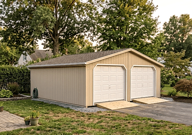 24' x 24' Beige Standard DW
