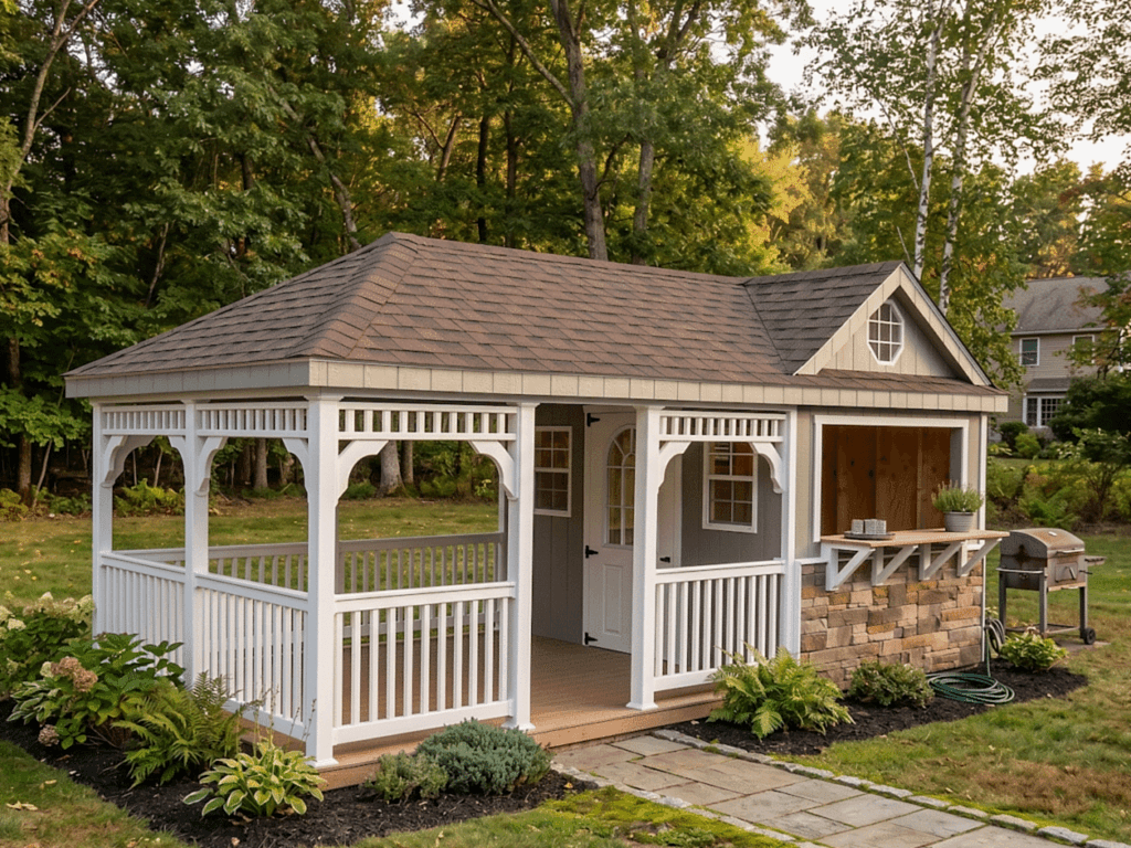 Colonial Poolhouse
