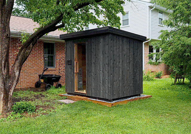Eric Rothermel 6' x 8' Sauna